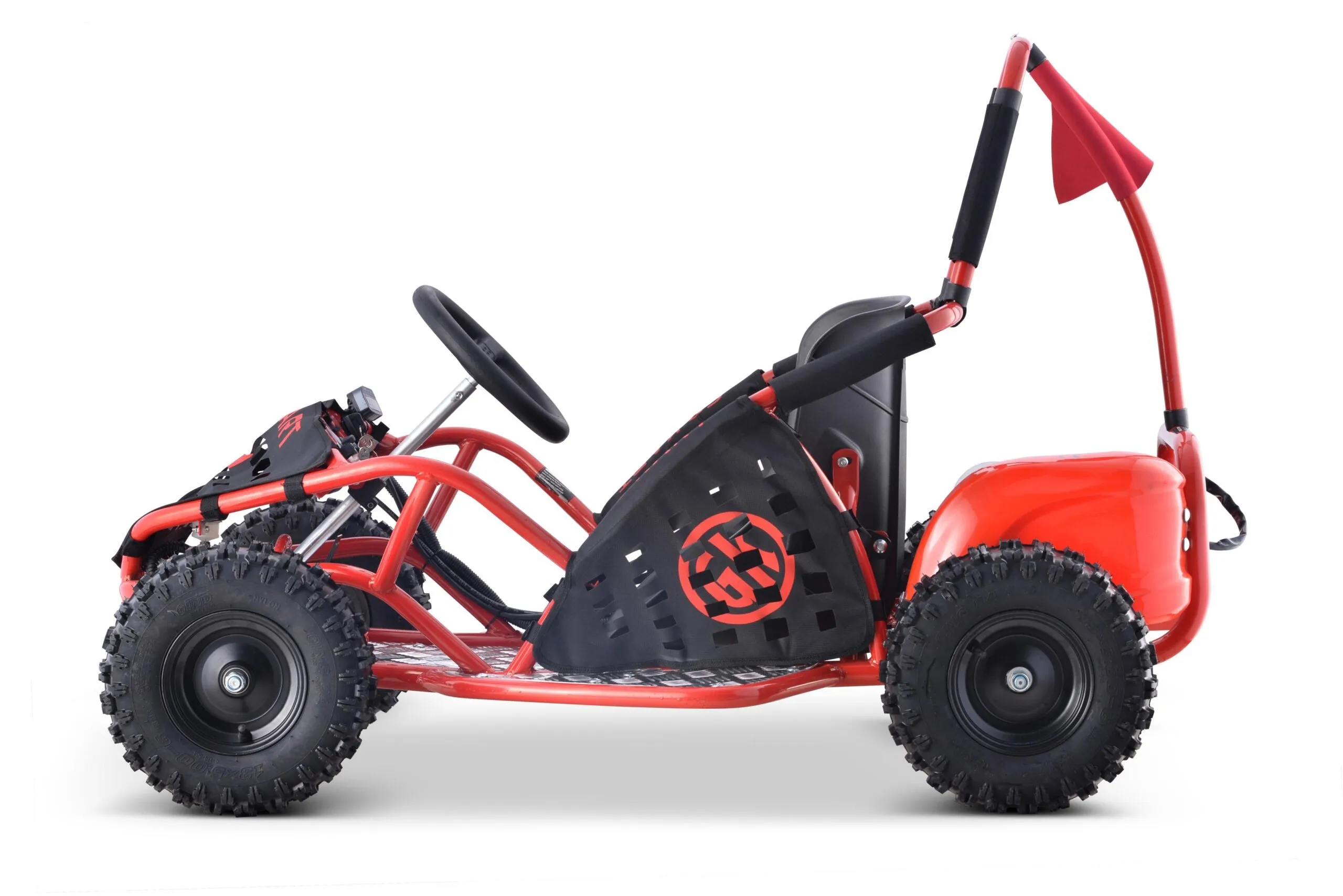 go-kart na akumulator fast dragon - crveni - slika 5