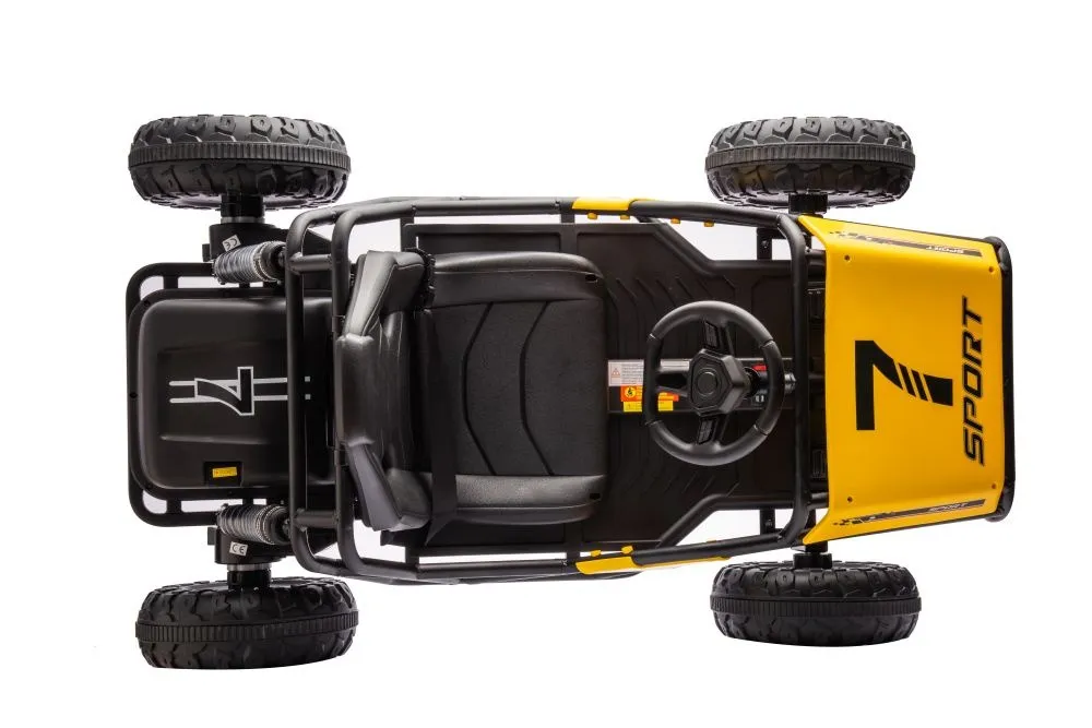 buggy na akumulator a8812 24v - žuti - slika 18