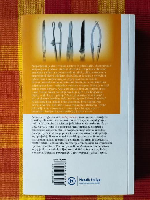 kathy reichs - kosti kao dokaz - slika 4