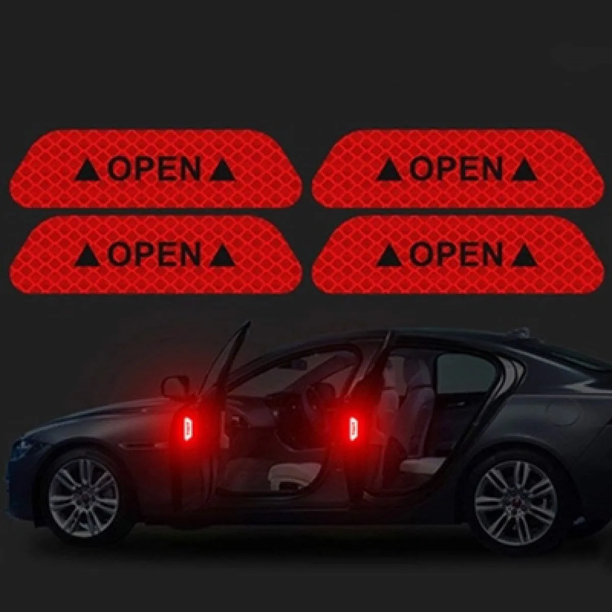 4 komada / set sigurnosnih naljepnica za vrata - slika 4