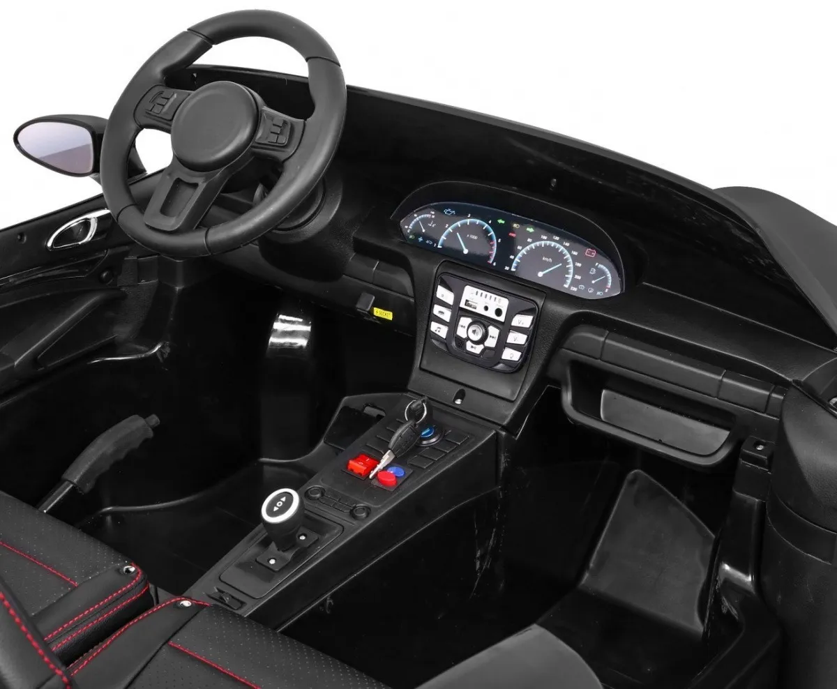 auto na akumulator perfecta - dvosjed - crni - slika 8