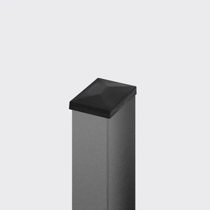 poklopac / kapa za stup panel ograde 60x40 mm - pvc - novo - slika 2