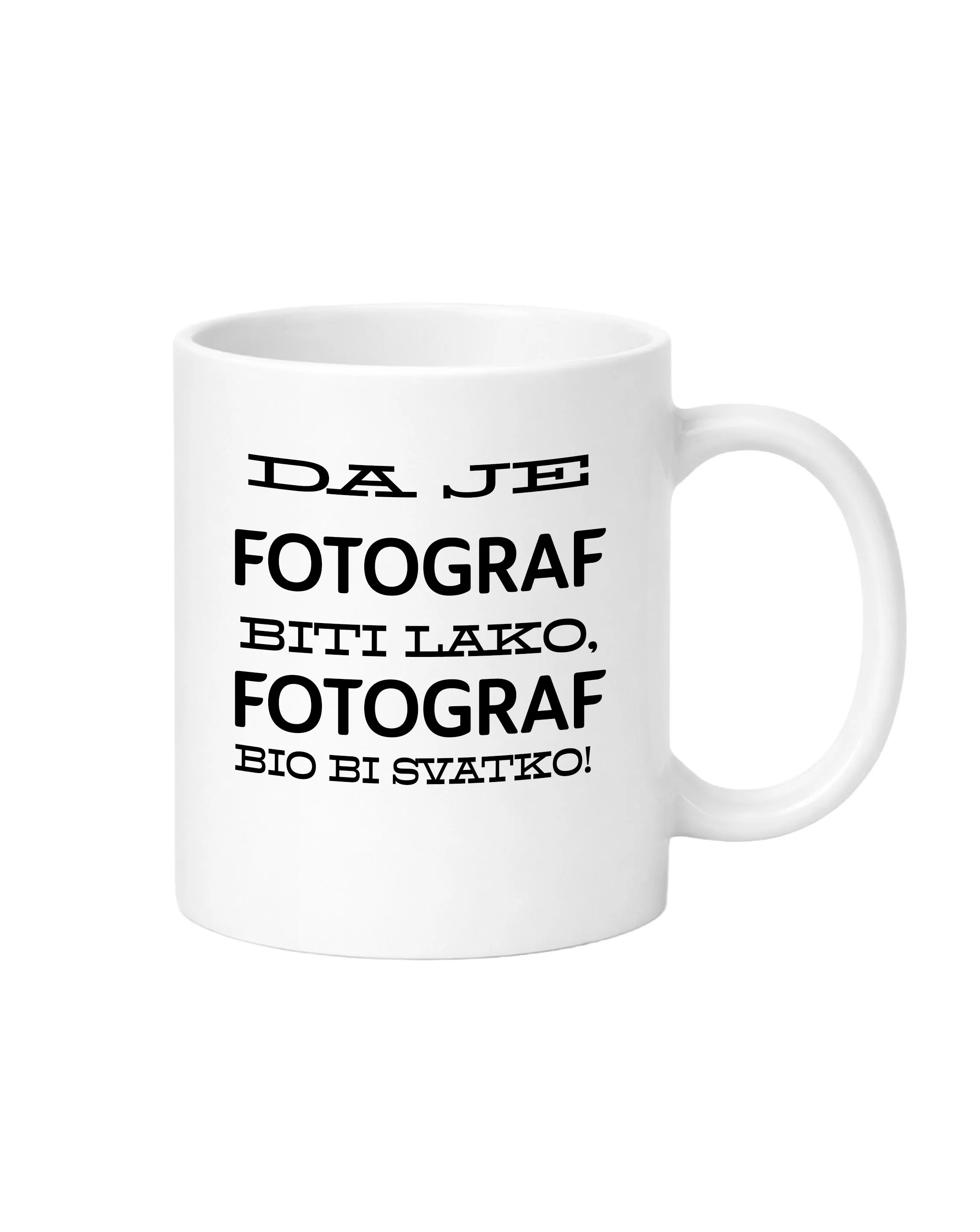 Šalica da je fotograf biti lako - Prozor, Otočac