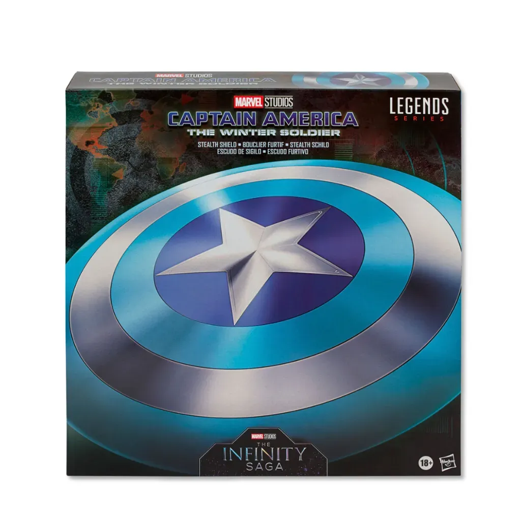 marvel legends series: captain america – stealth shield, 60cm - slika 3