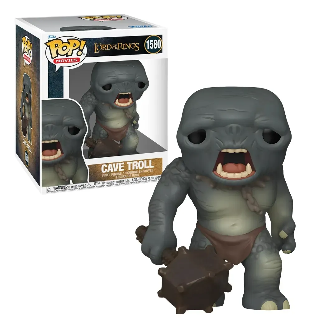 funko pop! movies: the lord of the rings – cave troll #1580 - slika 4