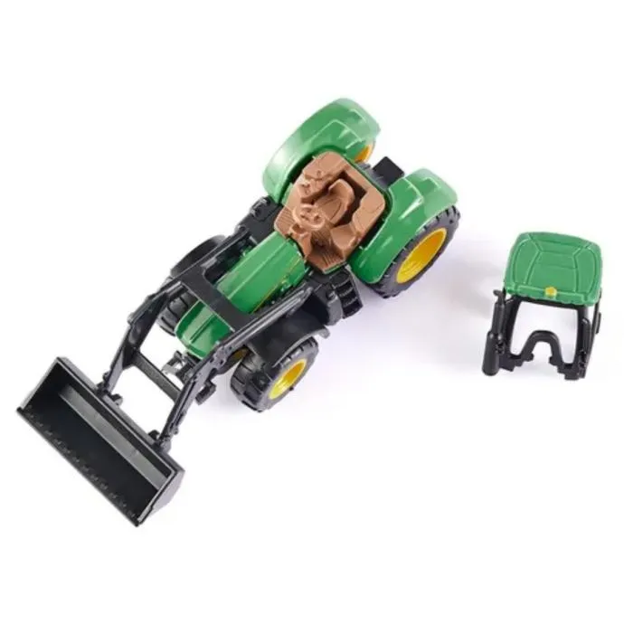 siku traktor john deere sa crnim prednjim utovarivačem - slika 2