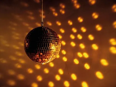 eurolite mirror ball 15cm gold - slika 2