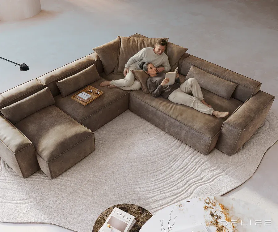 modularna garnitura freestyle 360x290cm, materijal: mikrofibra - slika 7