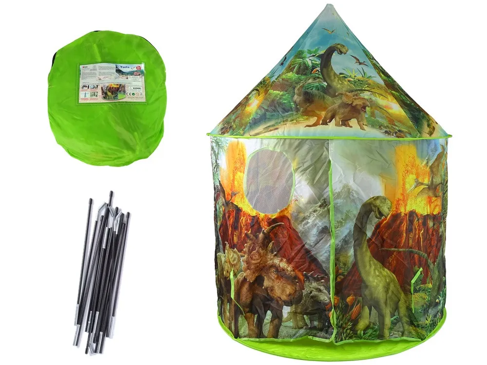 dječji šator za igru dinosaur - slika 2