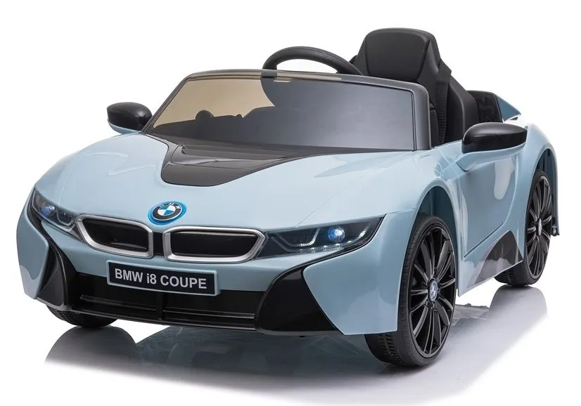 licencirani auto na akumulator bmw i8 – svijetlo plavi - slika 3