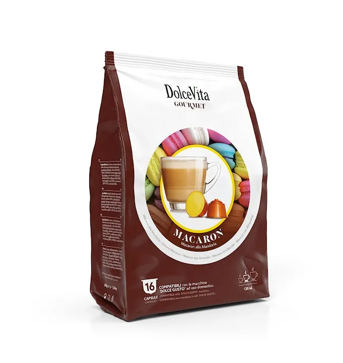 DolceVita MACARON Dolce Gusto – napitak od kave sa okusom badema - Zagreb