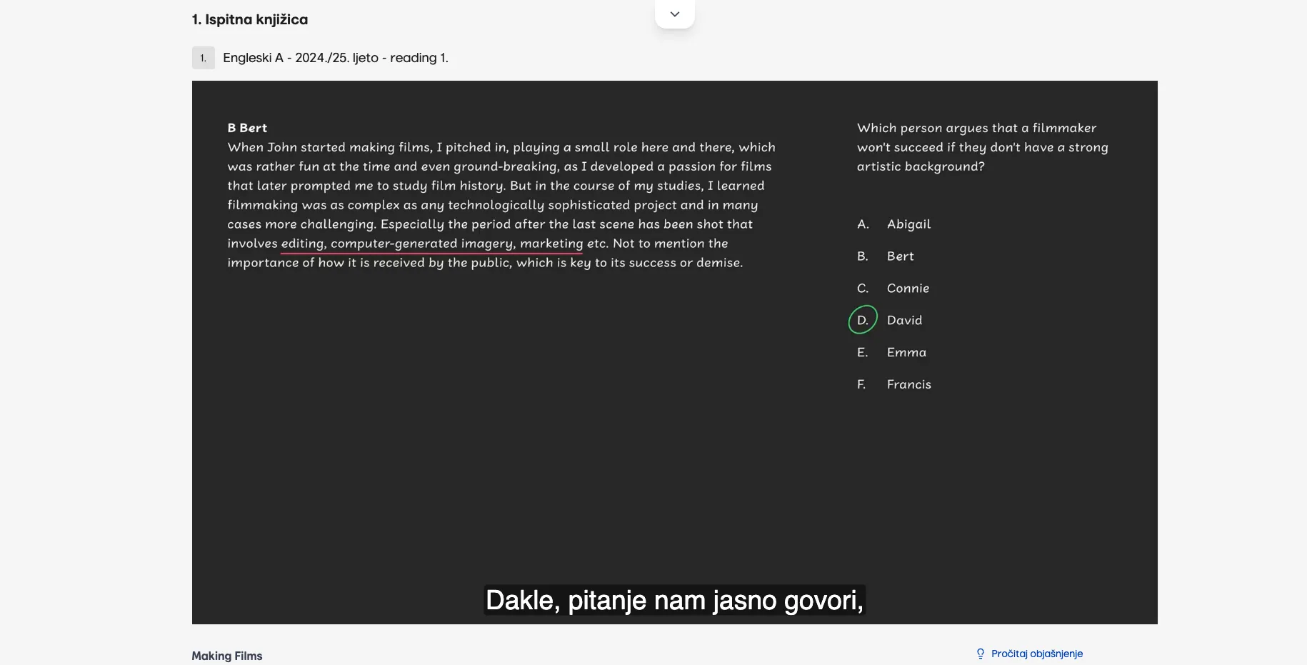 online pripreme za maturu - engleski jezik | gradivo. hr - slika 7