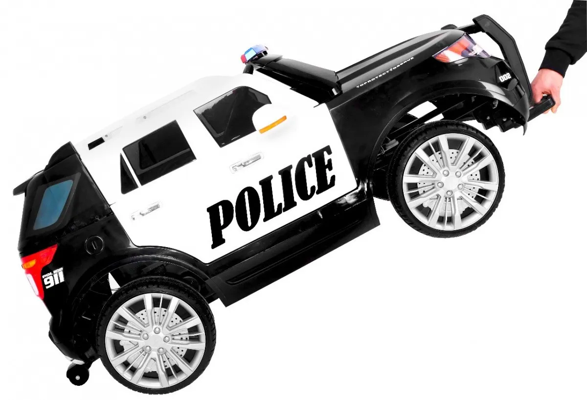 auto na akumulator suv police - crni - slika 5