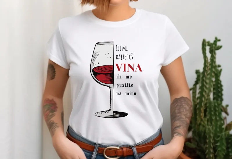šaljiva ženska majica - slika 2