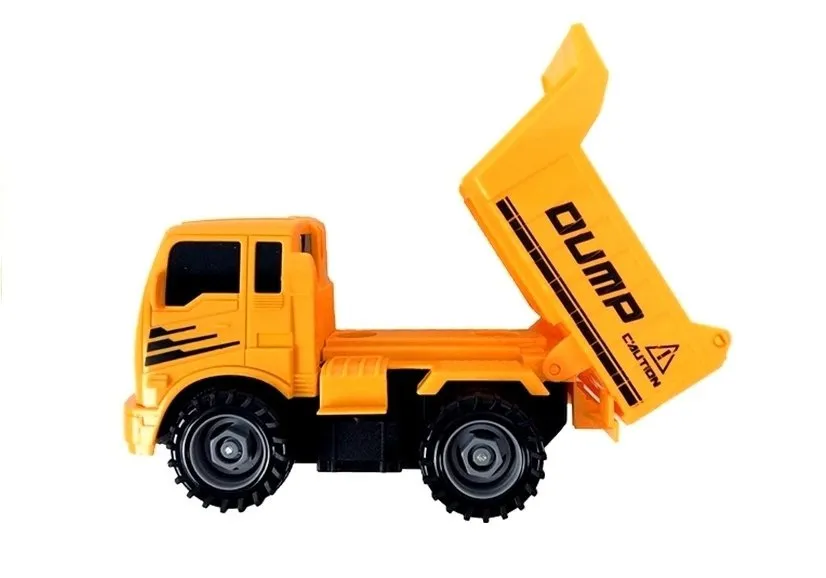 dječji set autića za sastavaljanje s alatom - mixer tipper - slika 2