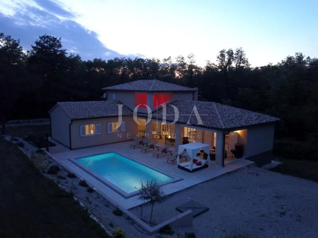 labin, okolica, luksuzna villa sa spa zonom - slika 4
