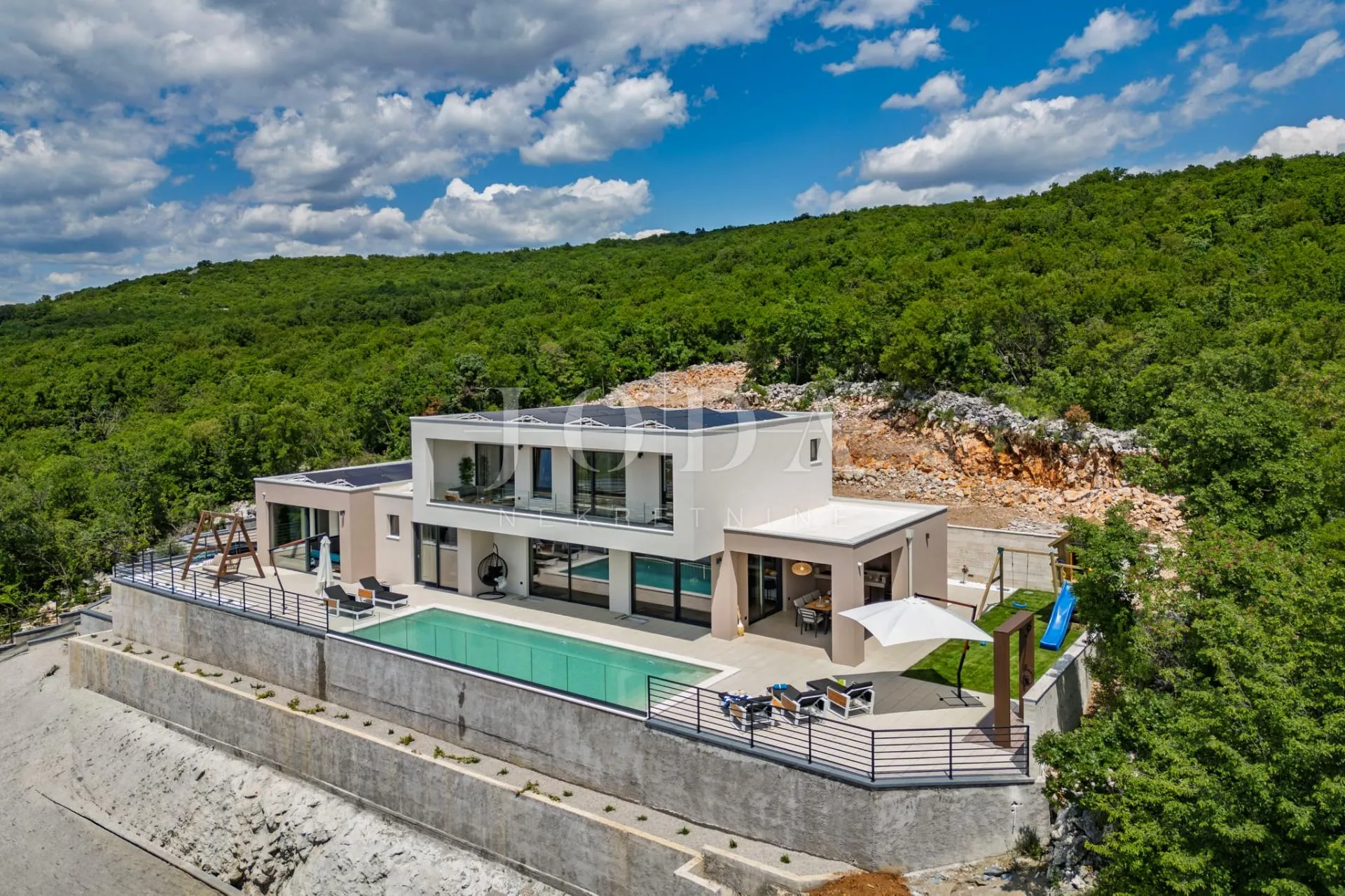 kostrena - ekskluzivna samostojeća vila s unutarnjim i vanjskim bazenom - slika 10