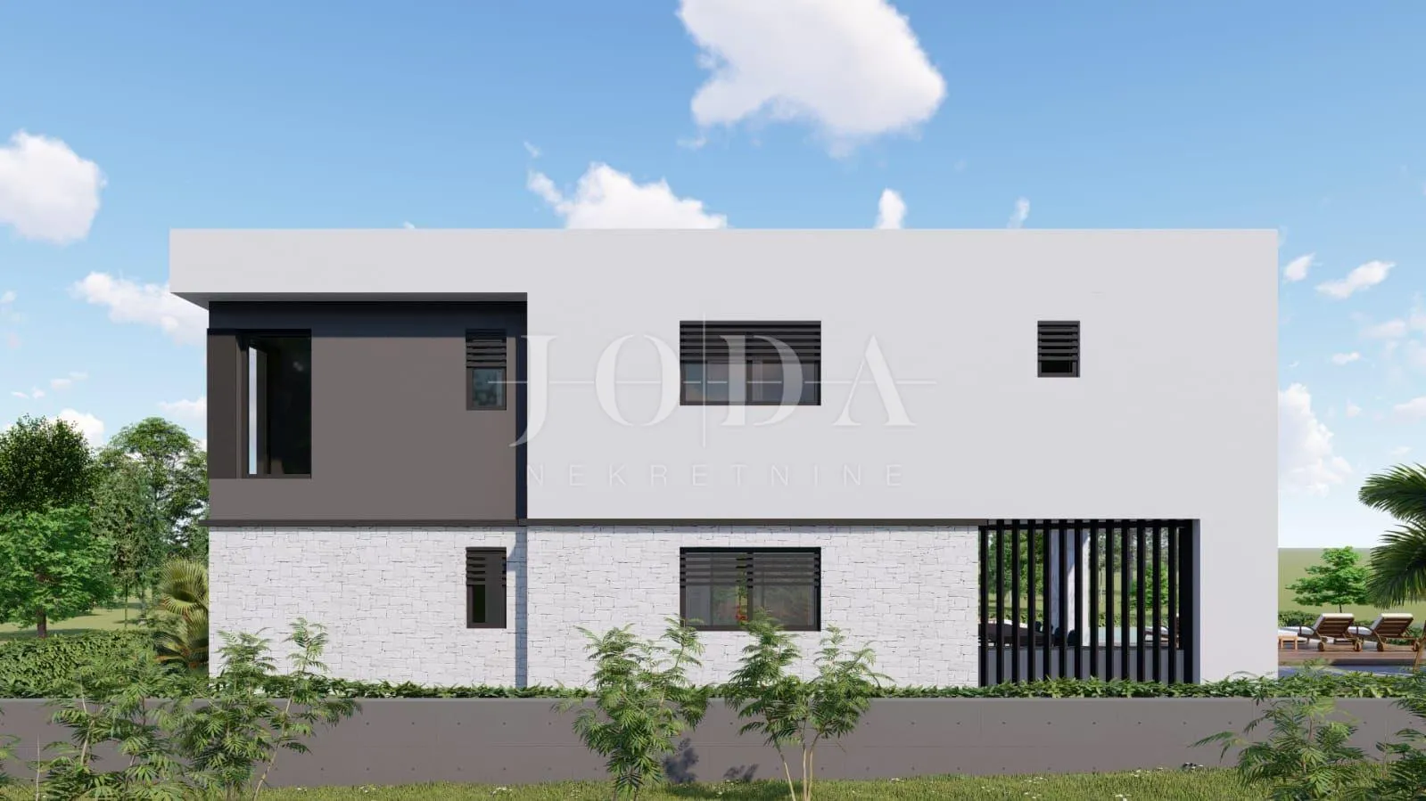 luksuzna vila sa bazenom u izgradnji,marčana - slika 4