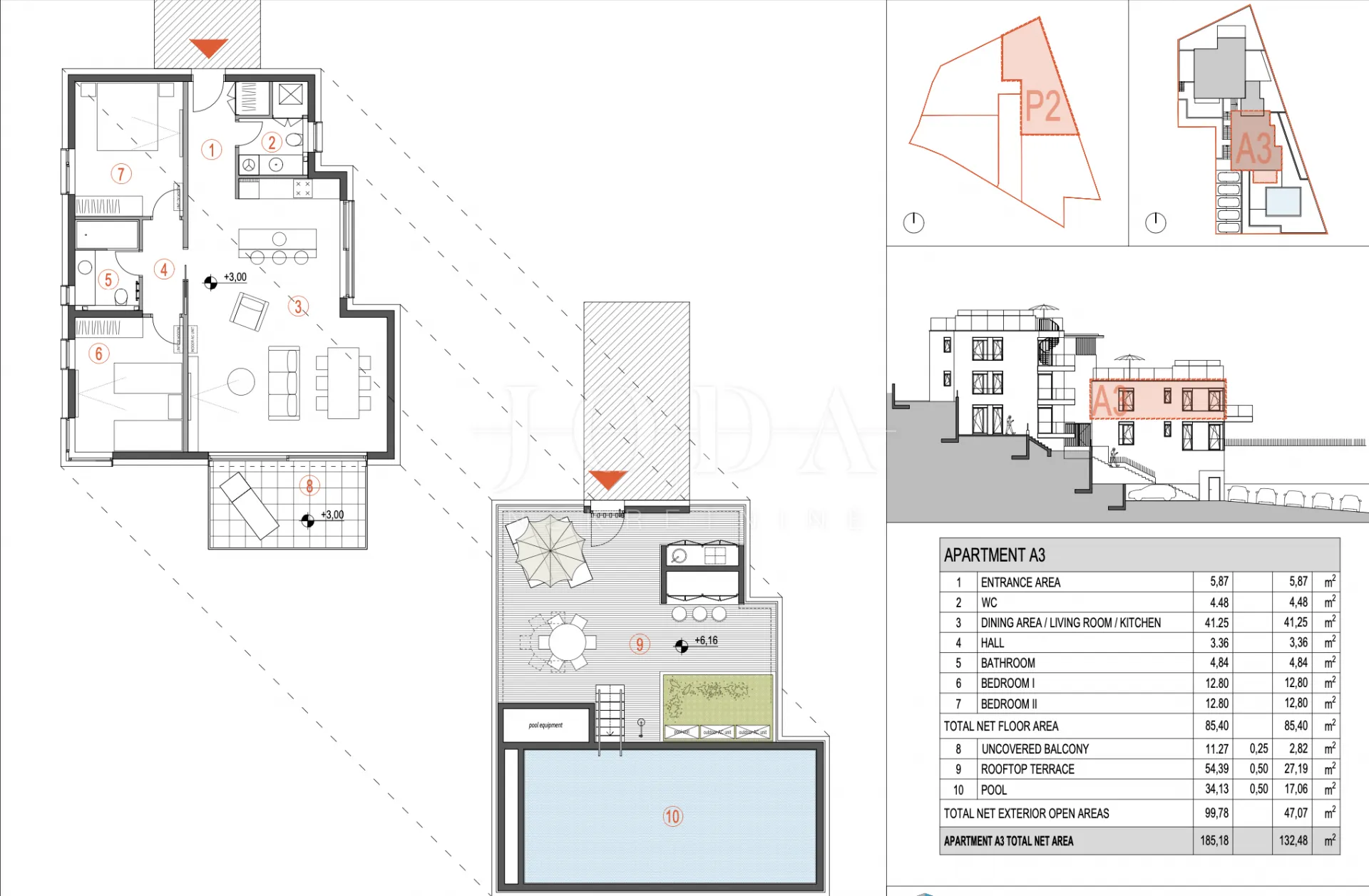 primošten luksuzan apartman s pogledom na more - slika 38
