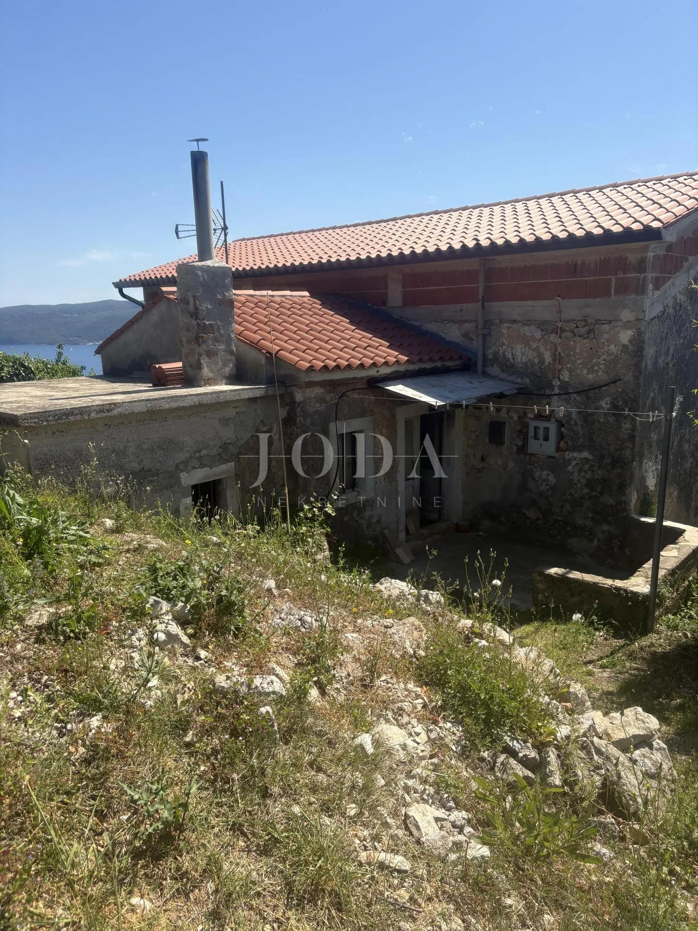plominsko zagorje, kuća za adaptaciju sa očaravajućim pogledom na more - slika 3