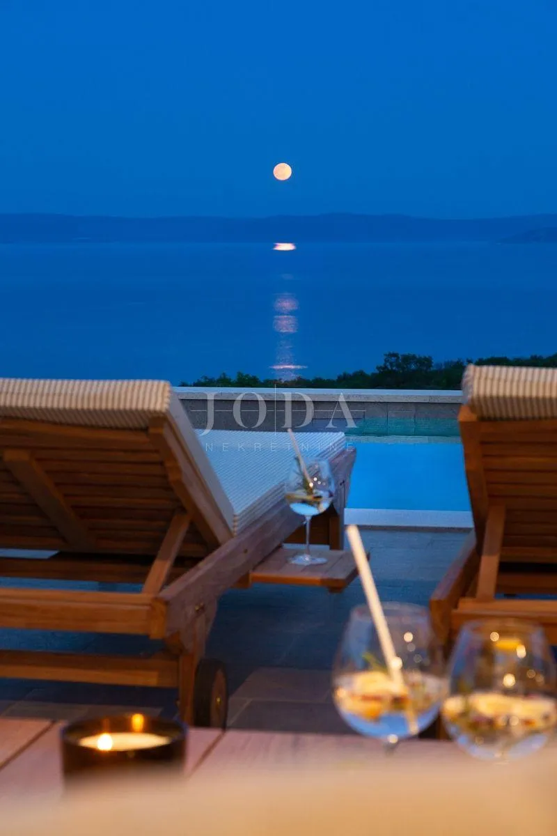 labin, okolica, luksuzna villa sa panoramskim pogledom na more - slika 6