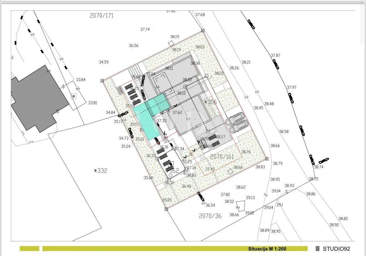 labin, okolica, villa u fazi roh-bau, na moru sa jedinstvenim pogledom - slika 12
