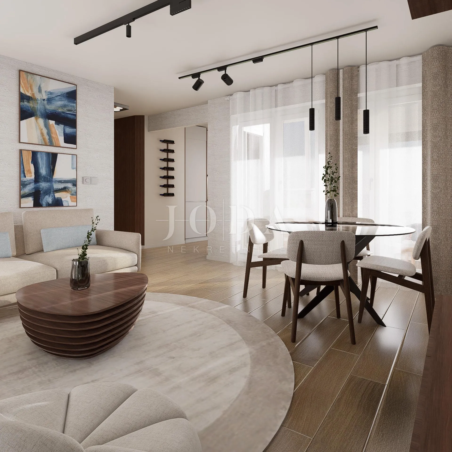 crikvenica, trosobni stan + garaža,120.72 m2 - slika 5