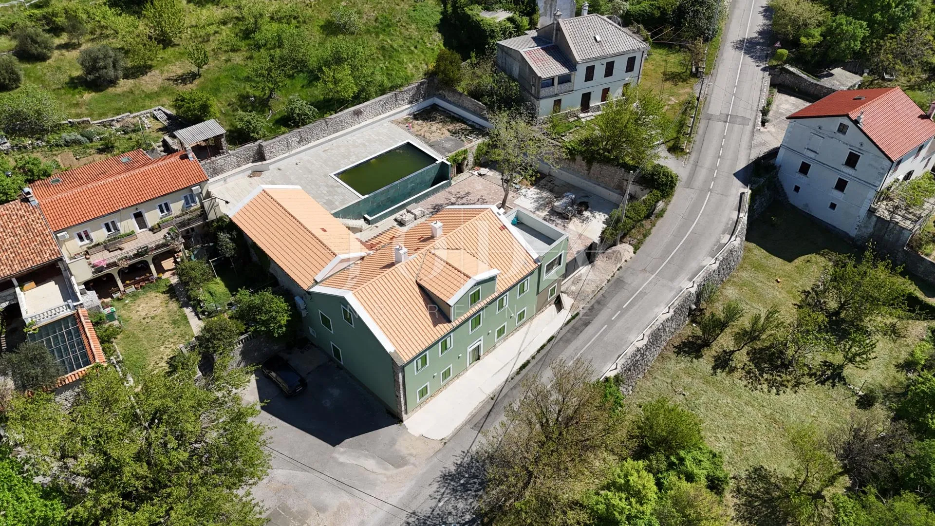 luksuzna kamena vila s bazenom i pogledom na more – grižane, crikveničko zaleđe - slika 96