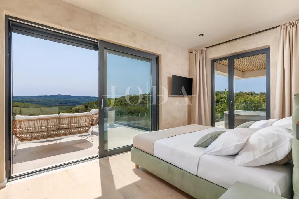 labin, okolica, moderna villa s bazenom i privatnim wellnessom - slika 36