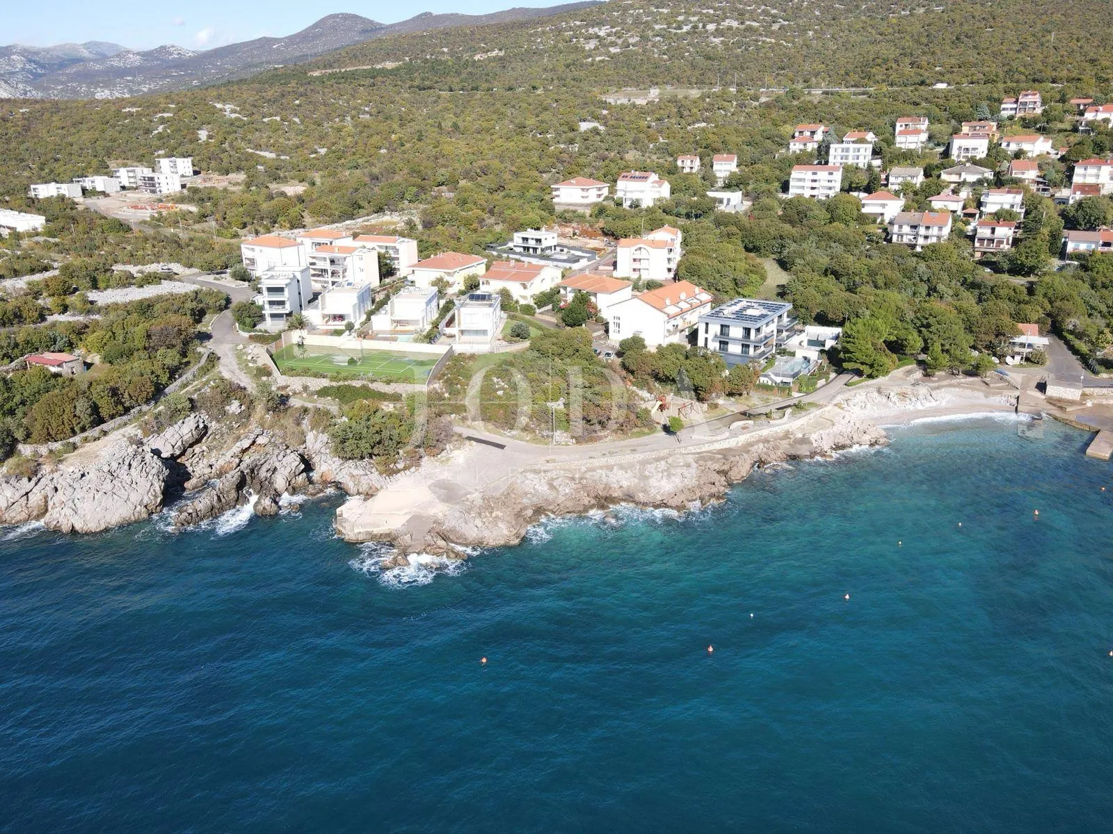 Smokvica Krmpotska građevinsko zemljište 40m od mora - Smokvica Krmpotska, Novi Vinodolski