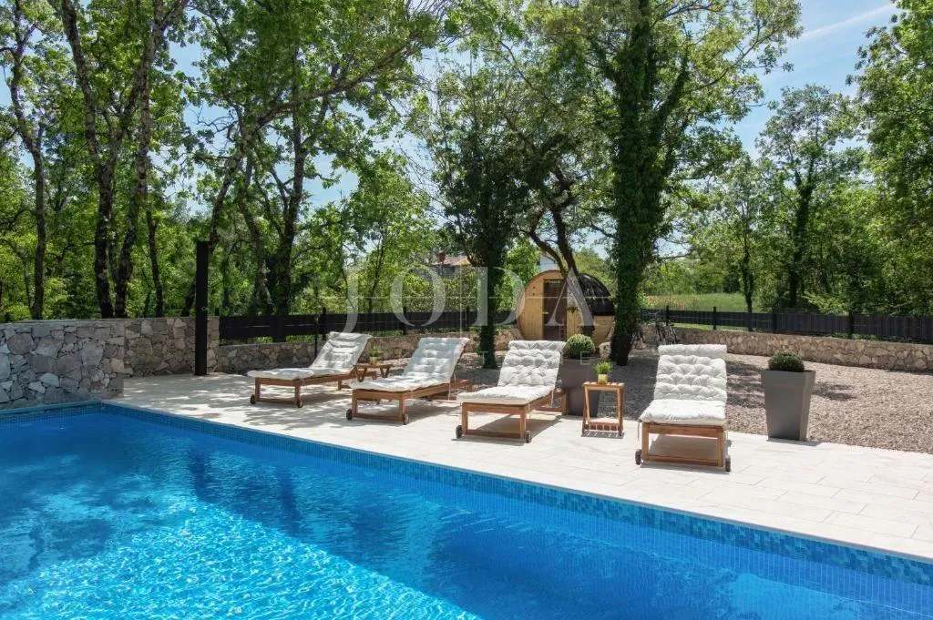 labin, villa u mirnom okruženju s bazenom i privatnim wellnessom - slika 14