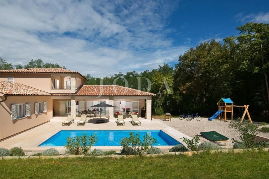 labin, okolica, luksuzna villa sa spa zonom - slika 2