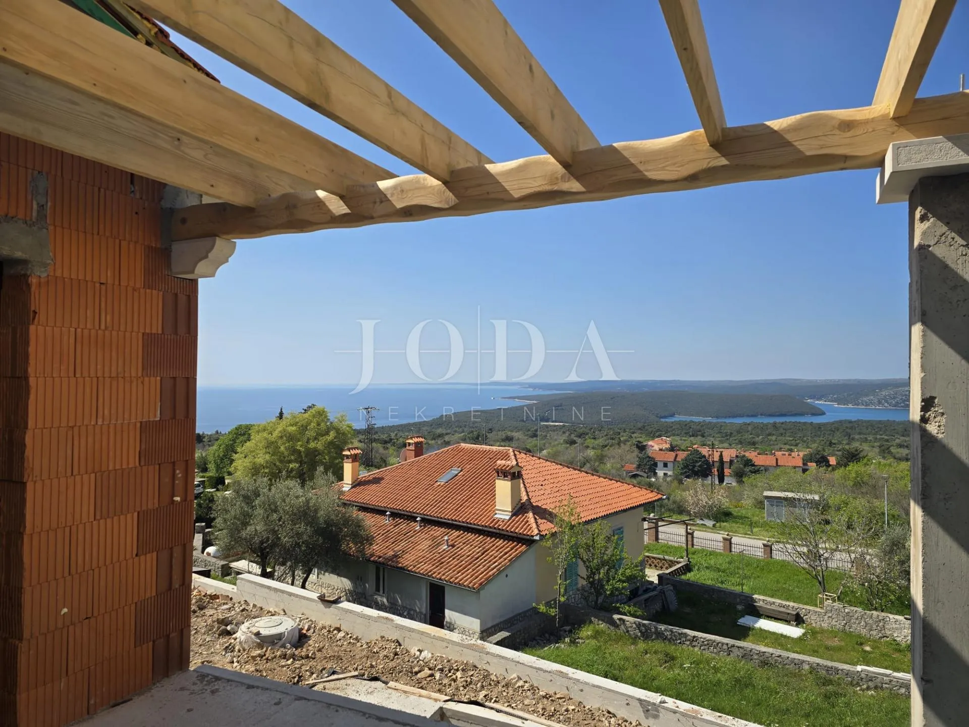 istra – rabac mediteranska kuća s bazenom i pogledom na more - slika 7