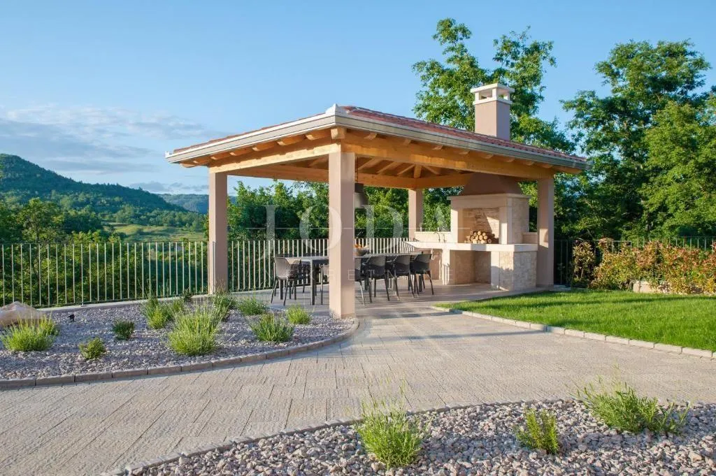 pićan, okolica, prekrasna villa okružena prirodom - slika 24