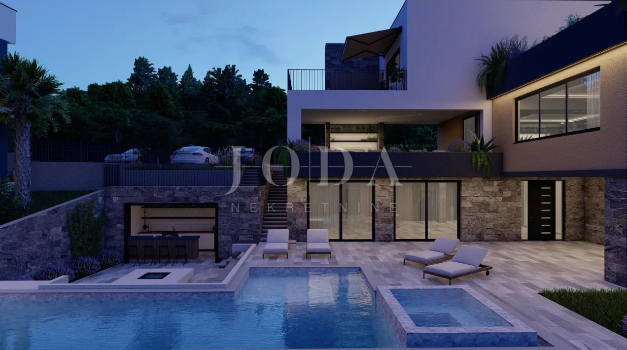 vrbnik, vila sa bazenom - slika 34
