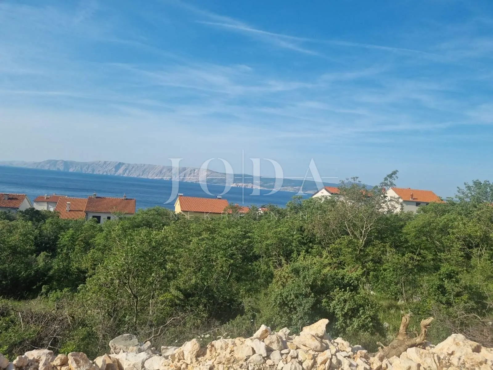 novi vinodolski, građevinski teren 1494m2 sa pogledom na more - slika 3
