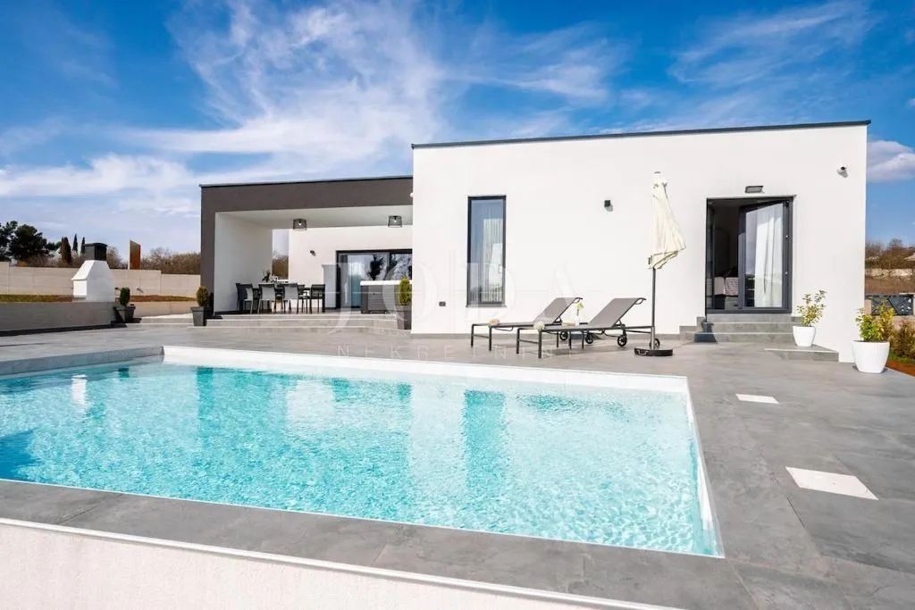žminj, moderna villa sa bazenom, jacuzzijem i saunom - slika 3