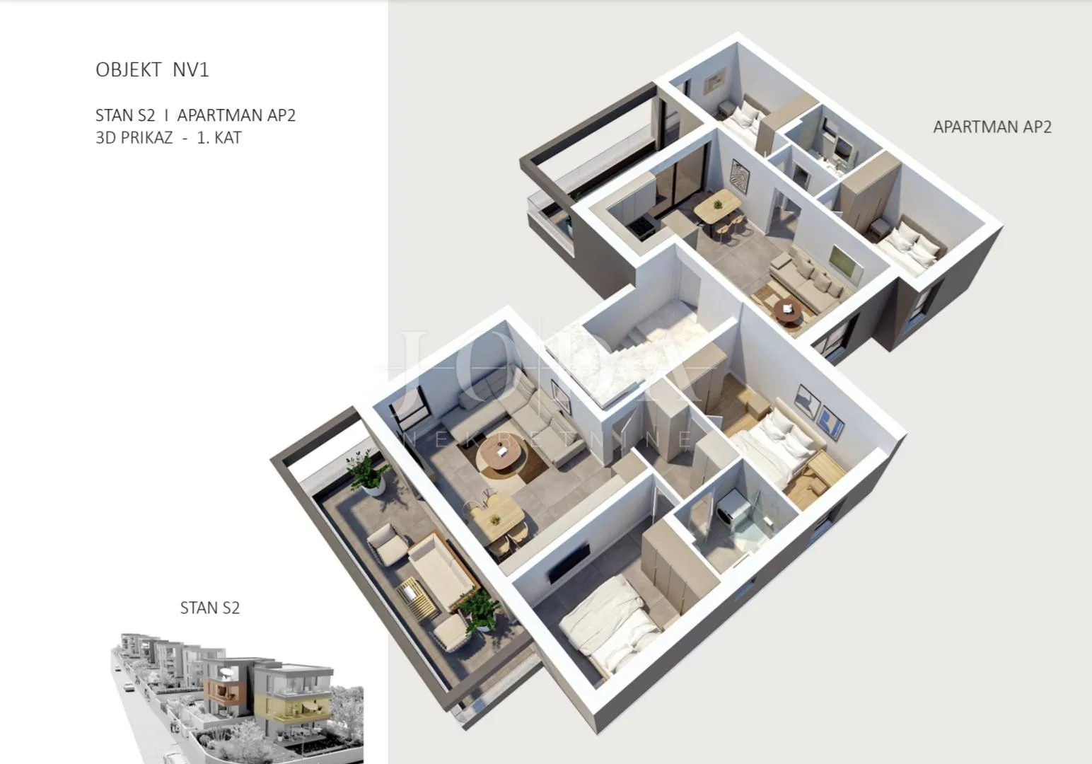 novalja residences 1. kat - slika 6