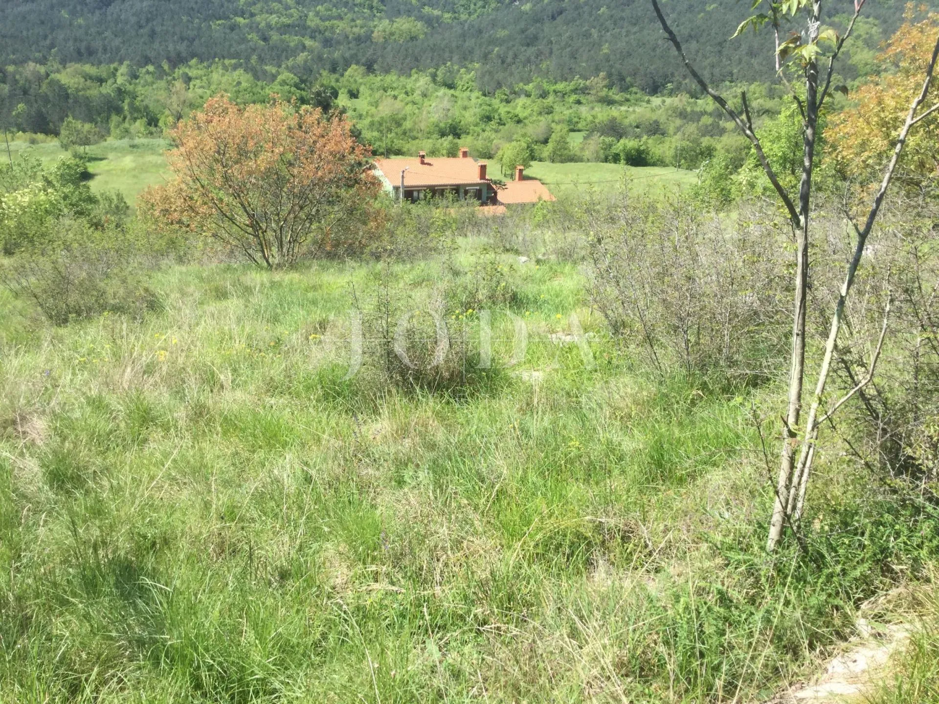 ŠUŠNJEVICA Građevinsko zemljište sa panoramskim pogledom - Šušnjevica, Kršan