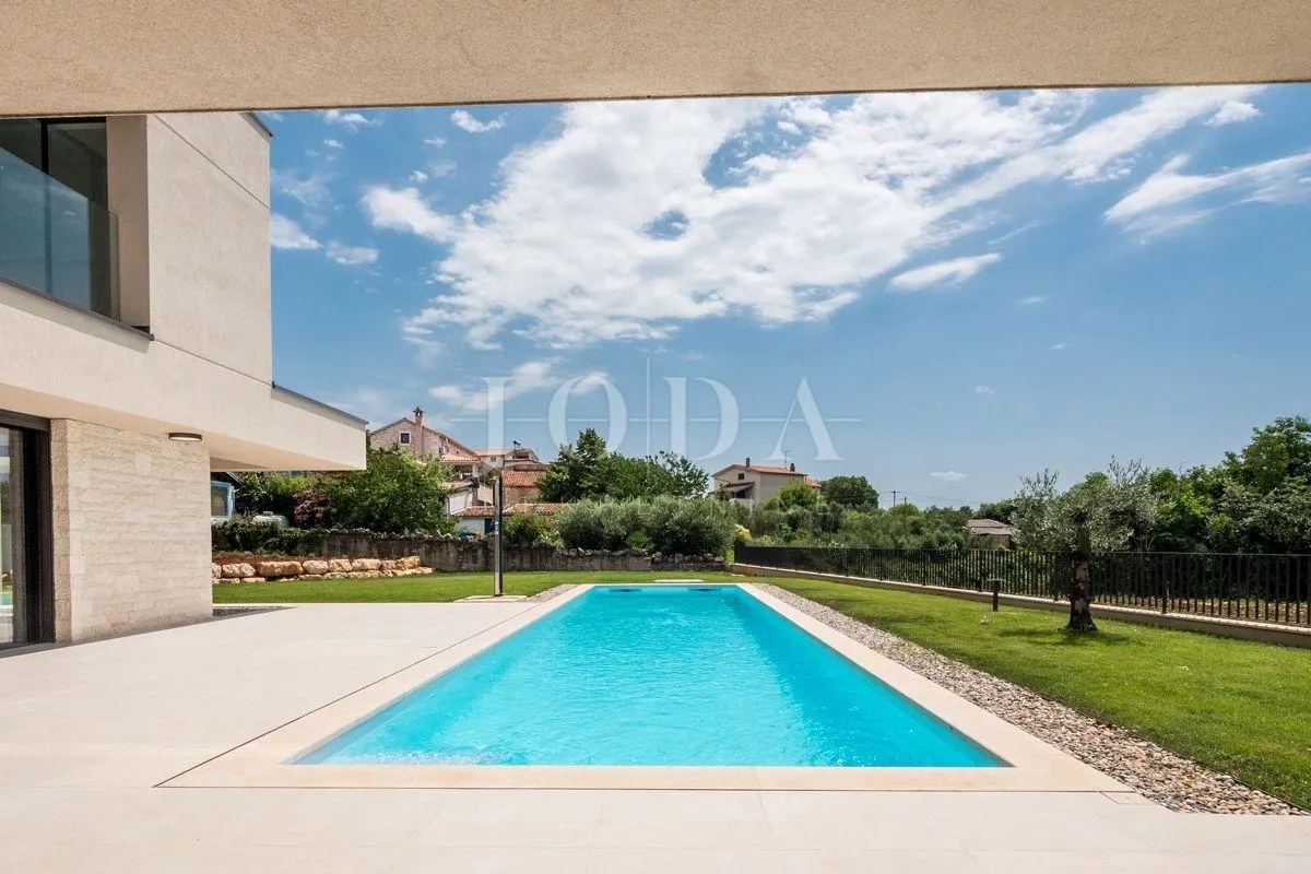 poreč, okolica, luksuzna nova villa - slika 16