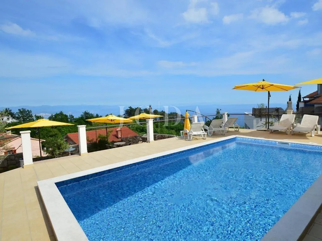 opatija, okolica, apartmanska kuća sa prekrasnim pogledom na more - slika 2