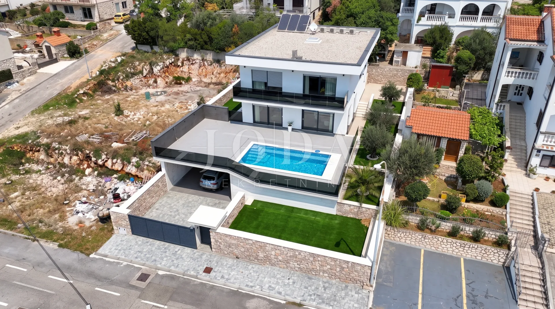 novi vinodolski moderna novogradnja blizu plaže i centra grada - slika 23