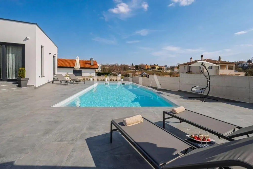 žminj, moderna villa sa bazenom, jacuzzijem i saunom - slika 6