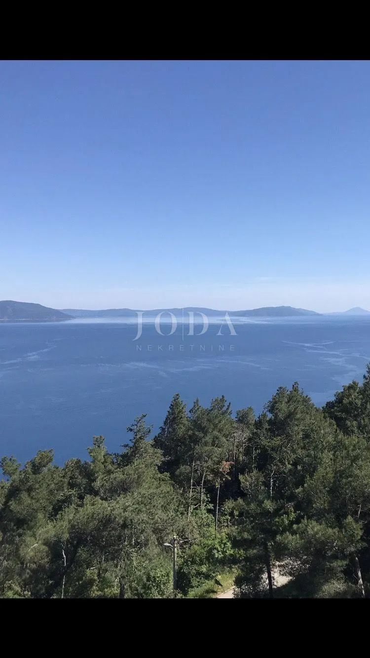 Plomin, Šimuni, građevinsko zemljište sa prekrasnim pogledom na more - Plomin, Kršan