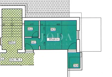 dramalj studio apartman sa parkingom - slika 21