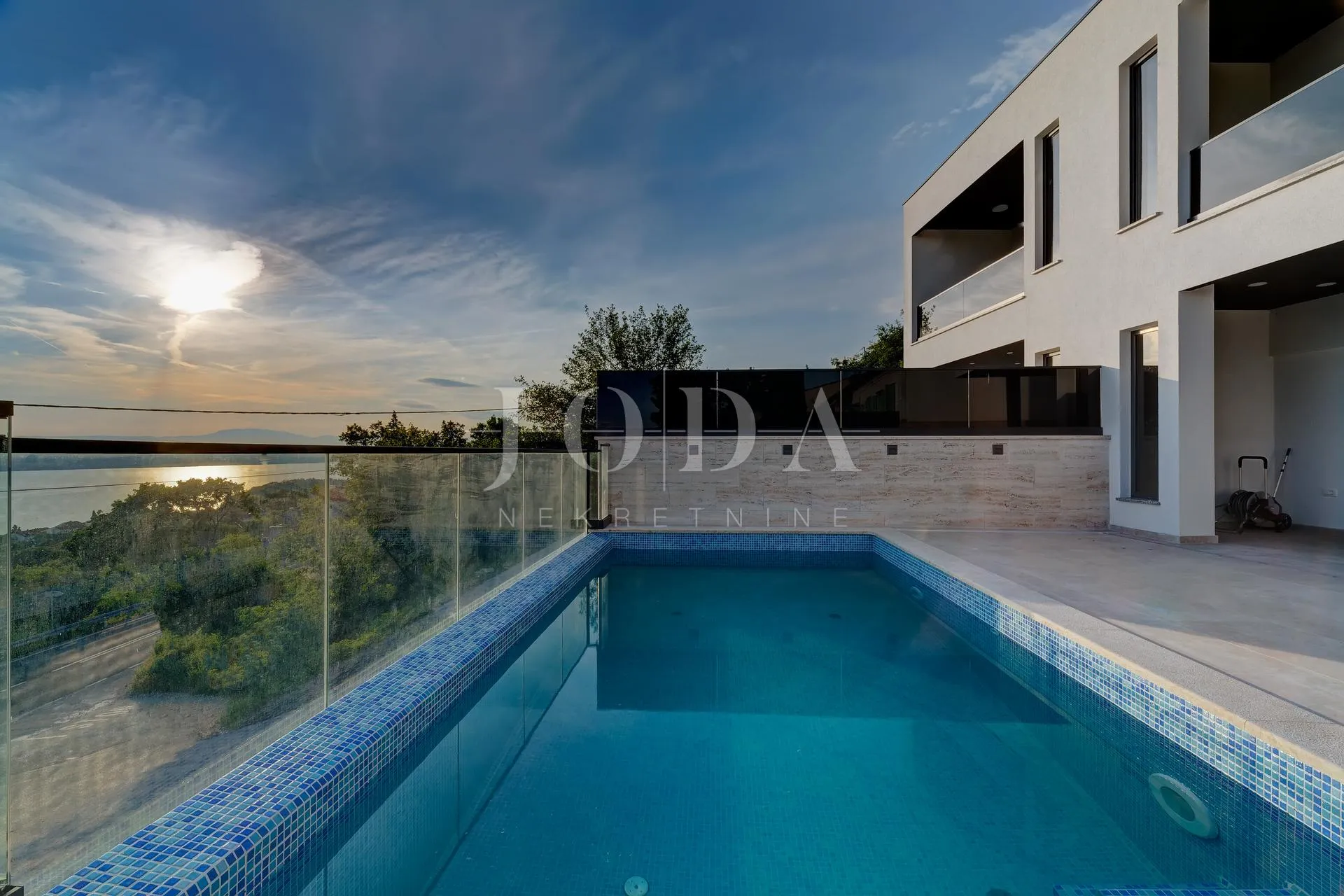 Dramalj moderna kuća sa bazenom i panoramskim pogledom na more - Dramalj, Crikvenica