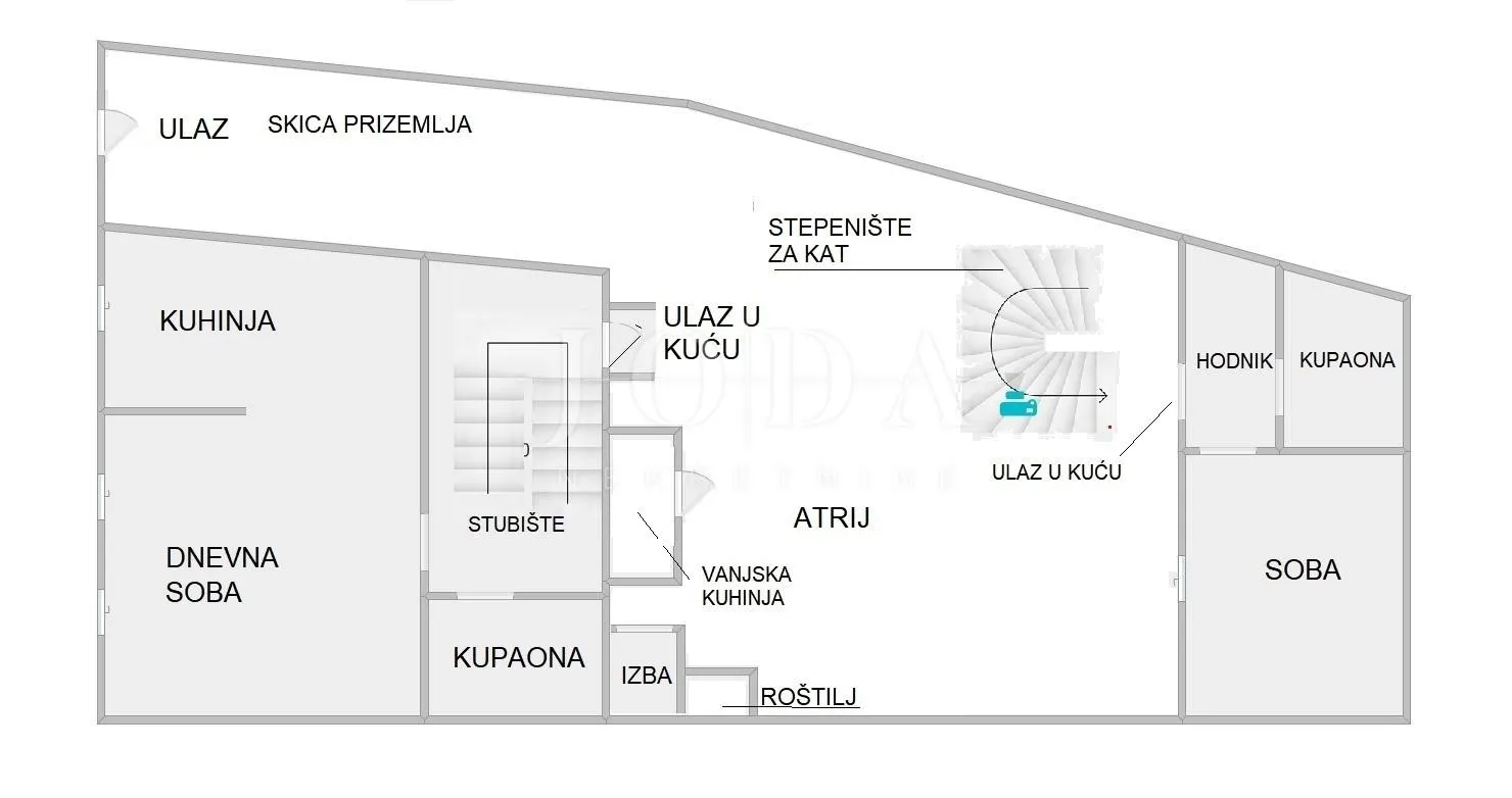novi vinodolski, kuća u centru s panoramskim pogledom - slika 17