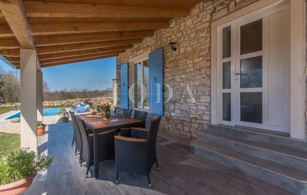 poreč, okolica, kamena villa sa bazenom - slika 4