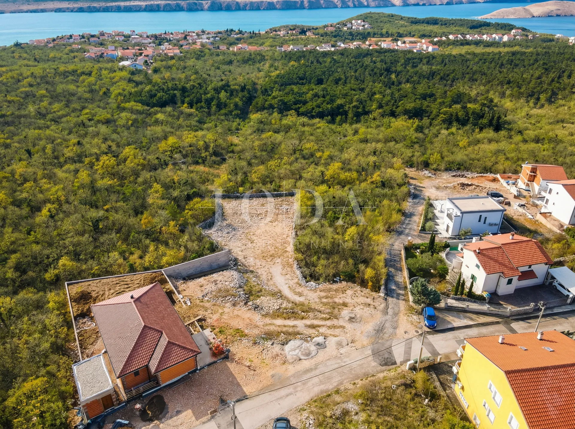 jadranovo građevinski teren s pogledom na more - slika 2