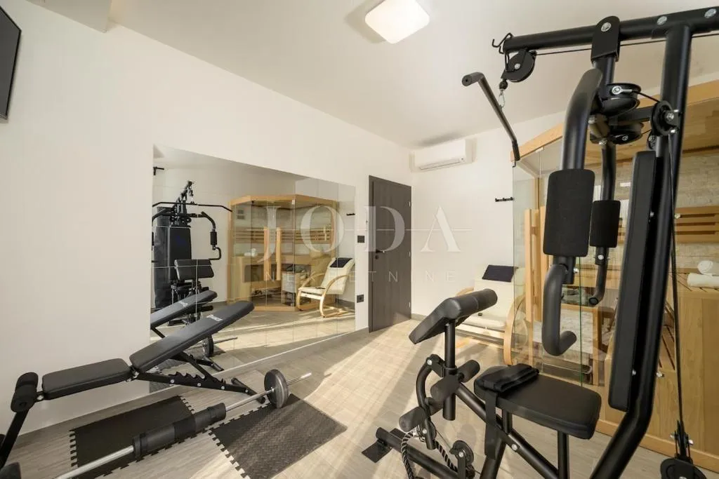 žminj, moderna villa sa bazenom, jacuzzijem i saunom - slika 27